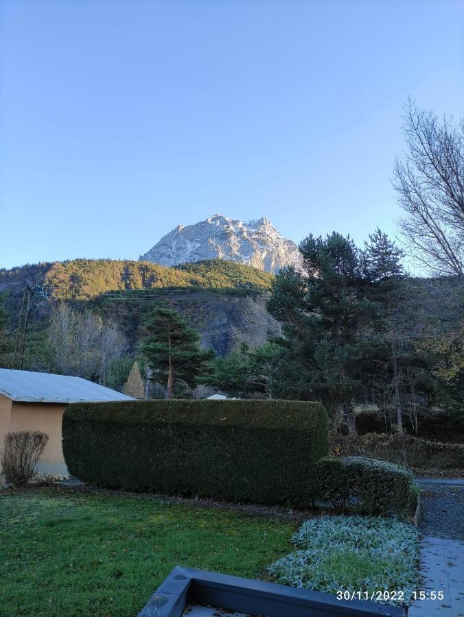 Studio Vue Sur Lac Et Montagne Savines Kültér fotó